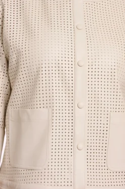 Abou Birch Perforated Jacket