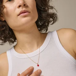 Amore Red Heart Necklace