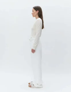 Annabelle Ivory Merino Top