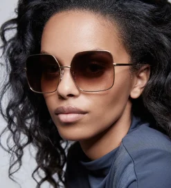 Billie Rose Gold Sunglasses