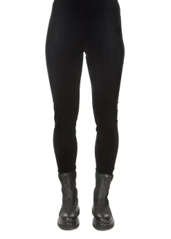 Black Velvet Leggings