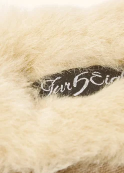 Deep Classic Cream Luxury Sheepskin Slipper Slides
