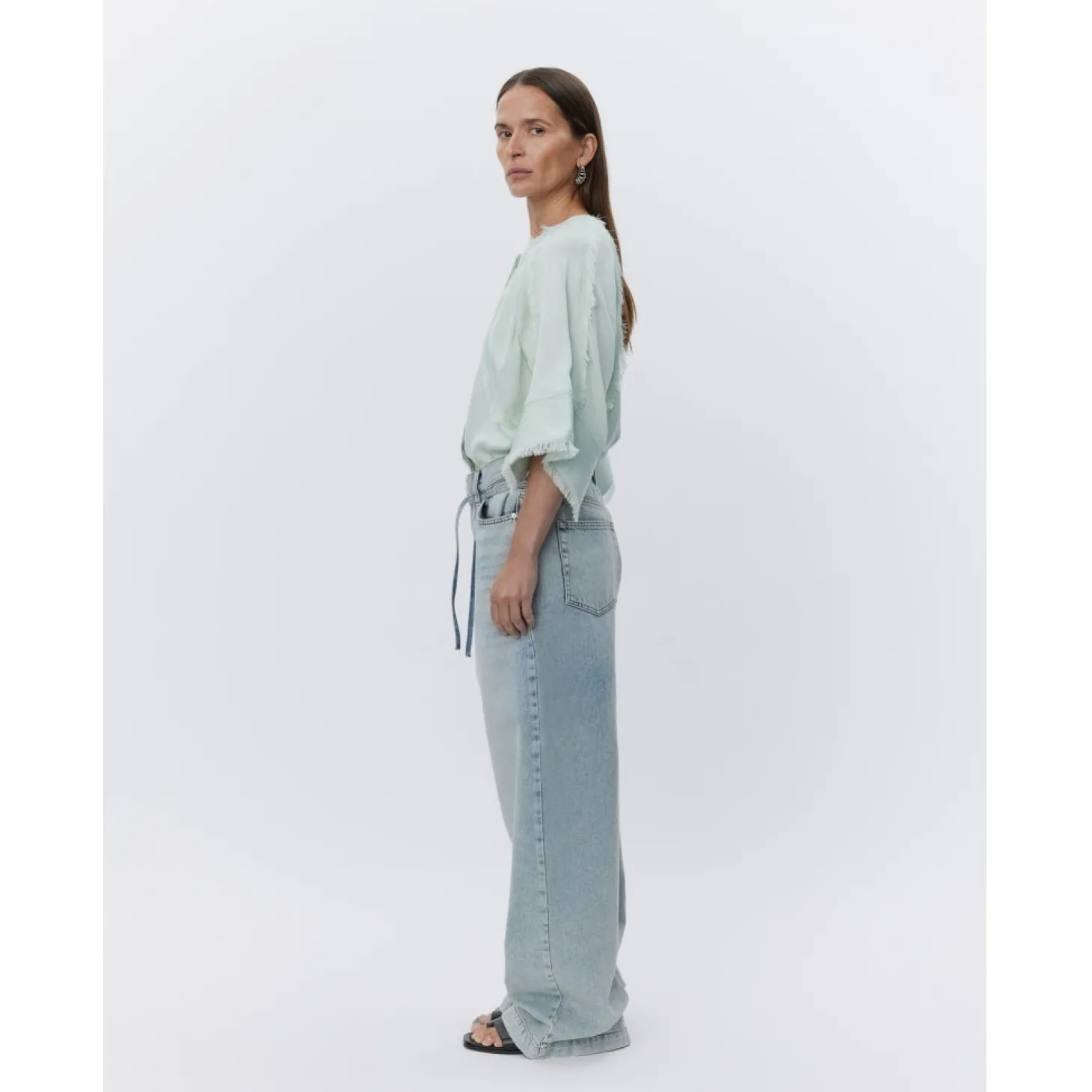 Elijah Vintage Denim Blue Jeans
