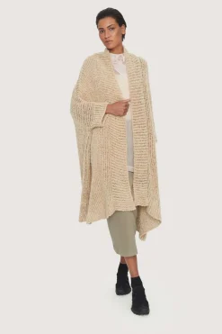 Fuwatto cardigan in Ice Coffee