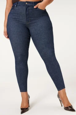 Good American Always Fits Good Legs Deep Blue