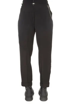 High Understated Trousers Black