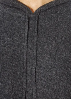 Jessimara Knitwear Harper Graphite Marl Pullover Hoodie