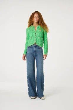Joshua Green Apple Cardigan Jacket