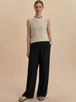 Kayson Black Wide Leg Pant 29.5