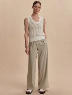 Kayson Sage Grey Wide Leg Pant 29.5