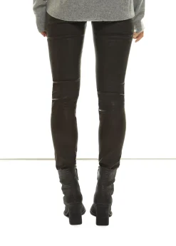 Leather Stretch Leggings