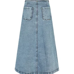 Luna Denim Maxi Skirt