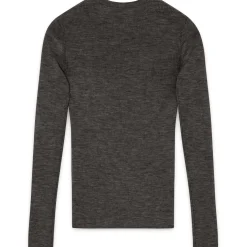 Mariana Expresso Melange Daily Elements Ribbed Sweater