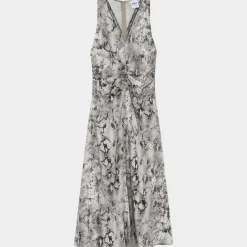 Mino Snake Print Dress