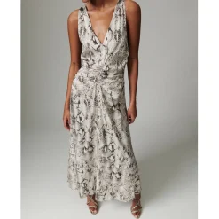 Mino Snake Print Dress