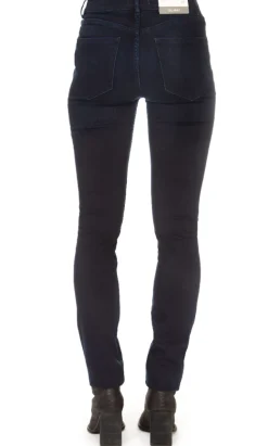 'Nina Pierre' Dark Blue High Waisted Jeans