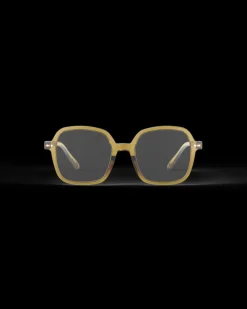Office Golden Green Reading Glasses