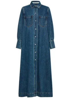 Opera Denim Maxi Dress