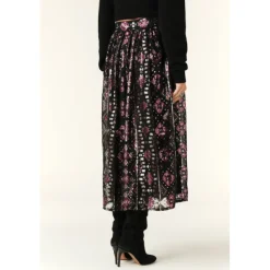 Pippa Sequin Midi Skirt