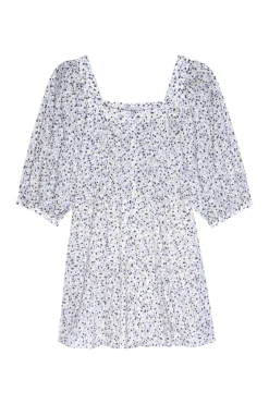 Rails Pippa Watercolour Buds Tiered Dress