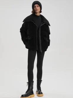 Roseville Black Down Jacket