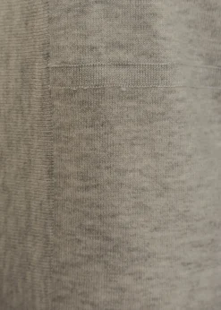 Silver Grey Long Merino Cardgian