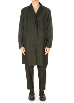 'Teno' Long Wool Jacket