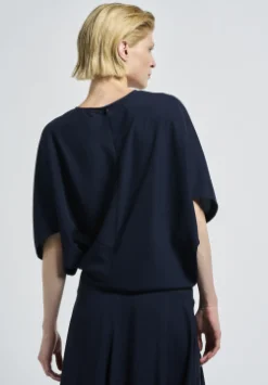 Tingle Navy Top