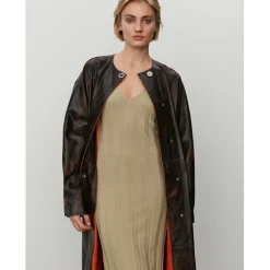 Vince Leather Coat