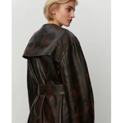 Vince Leather Coat