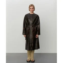 Vince Leather Coat